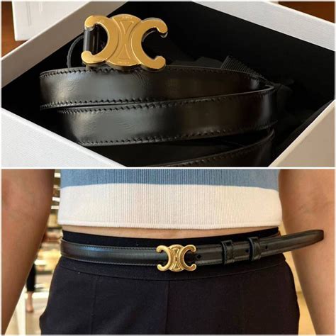 celine triomphe belt dhgate|Celine triomphe belt for sale.